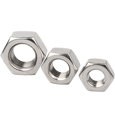 Yellow Zinc Plated Stainless Steel SS304 SS316 A2 A4 70 80 Hex Nut DIN934 Direct