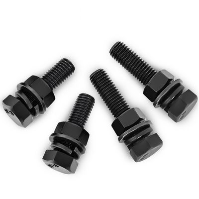 Made High Strength Grade 8.8 Hex Bolt And Nut Washer Heavy Hex Bolt with Black Finish