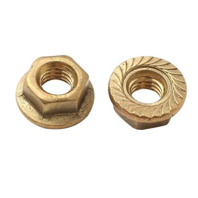 Metric DIN 6923 Hex Flange Nut With Bolt Made of Stainless Steel for Direct Supply
