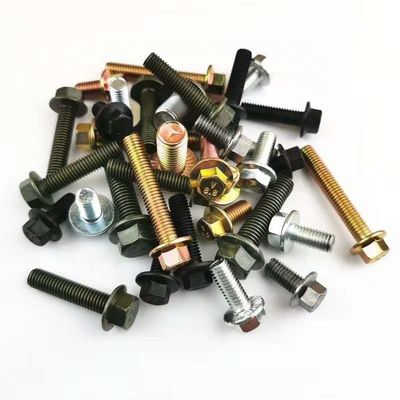 ISO9001 Certified Carbon Steel DIN 6921 Point Hex Flange Bolts for Various Industries