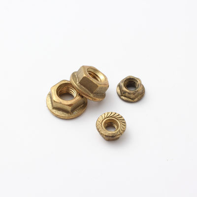 Metric DIN 6923 Hex Flange Nut With Bolt Made of Stainless Steel for Direct Supply
