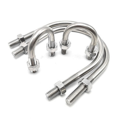 DIN Standard M4 M5 M6 Stainless Steel SS304 Anchor Bolt J Hook Bolt U Bolt by Accetable OEM