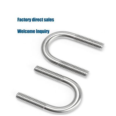 M2-M30 Direct Grade 4.8/ 8.8/ 10.9/ 12.9 Ect U Type Bolt U-Bolt U Bolt Direct