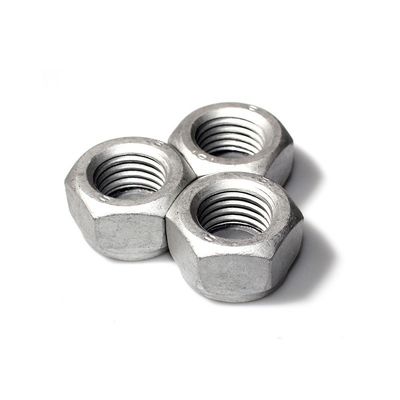 Automotive Industry Galvanized Stainless Steel Hexagon Head Nuts DIN934 10b21 M4-M52