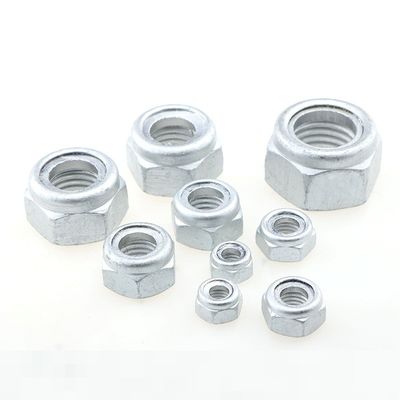 Automotive Industry Galvanized Stainless Steel Hexagon Head Nuts DIN934 10b21 M4-M52