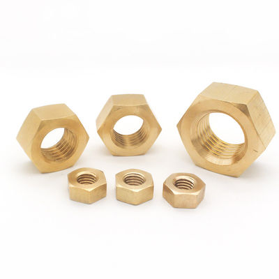 Automotive Industry Galvanized Stainless Steel Hexagon Head Nuts DIN934 10b21 M4-M52