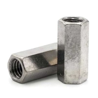 Galvanized Lengthened and Thickened Welding Connecting Nut in 304 Stainless Steel
