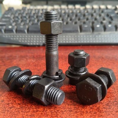 DIN933 Hex Bolt and Nut with Washer All Standard Thread Sizes Customized by Perno Steel