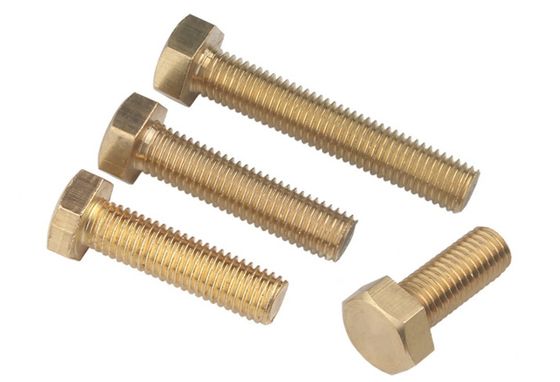 Grade 4.8 DIN standard brass connector bolt nut electrical with and standard