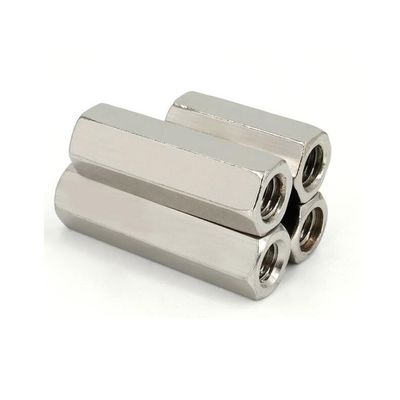 ISO9001 Certified Connector Nut with Thickened Outer Hexagon and Extended Length