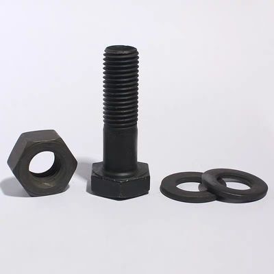 BLACK Finish DIN7990 Hexagon Head Bolts for Steel Structures in Steel