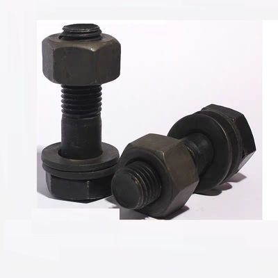 BLACK Finish DIN7990 Hexagon Head Bolts for Steel Structures in Steel