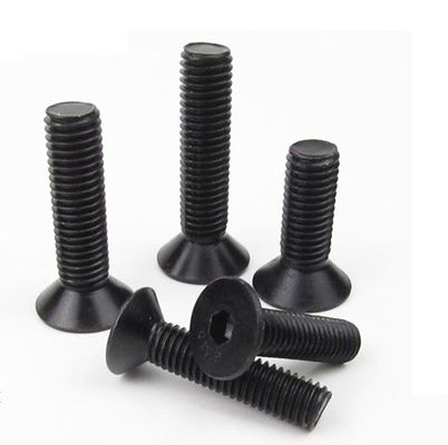 Black Finish DIN 7991 Countersunk Hexagon Socket Bolt with Customer Requirements