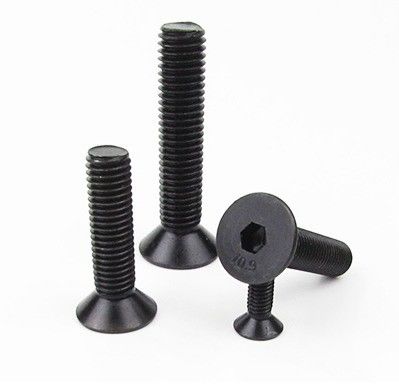 Black Finish DIN 7991 Countersunk Hexagon Socket Bolt with Customer Requirements