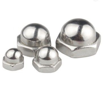 Building M2-M30 Fastener 304 Stainless Steel Hexagon Round Head Nut with Decorative Cover