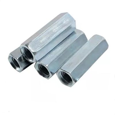 Lead Screw Connection Extended Round Nut DIN6334 with Plain Finish Grade 8.8/10.9/12.9