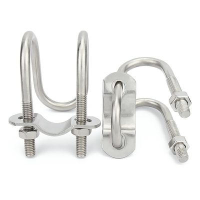 Free Samples Provided U-Bolt Clamp for Pipes M6-M64 Carbon Steel/Stainless Steel