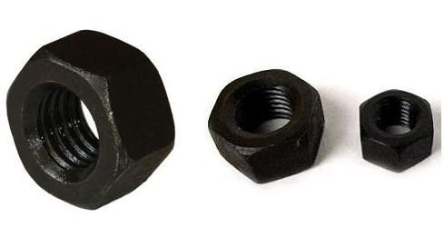 Customer Request DIN6921 Grade 8.8 High Strength Hexagon Nut with Oxidation Blackened