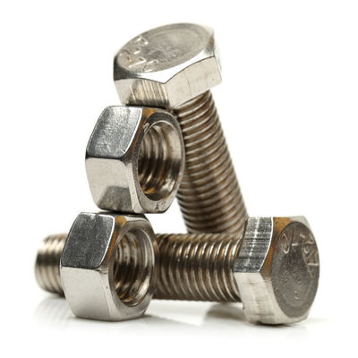High Precision Stainless Steel 304 Hex Bolts and Nuts for High Temperature Applications