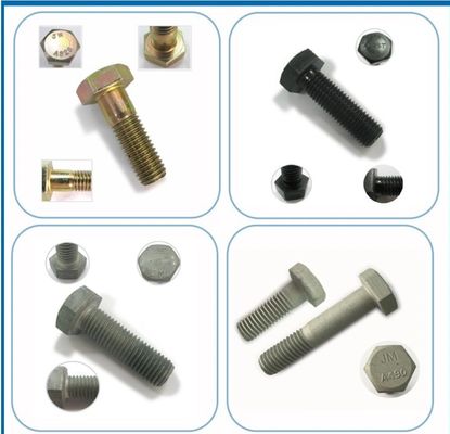 Chinese Factories ASTM A325 Structural Bolts Grade 8.8 Hex Bolt Grade Material Used