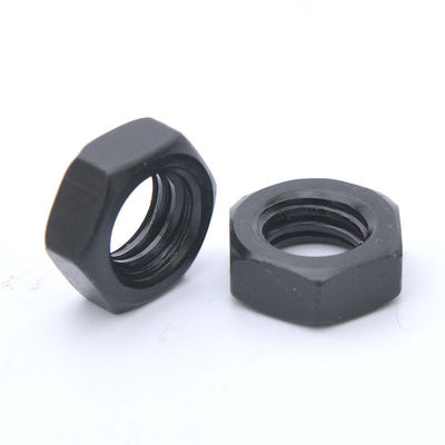 ISO9001 Certified A194-2H Blackened Thickened Nut for High Strength and M2-M30 Sizes