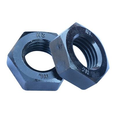ISO9001 Certified A194-2H Blackened Thickened Nut for High Strength and M2-M30 Sizes