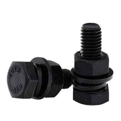 Zn HDG DIN933 931 Hex bolt and nut M2-M100 with excellent corrosion resistance