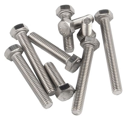 Zn HDG DIN933 931 Hex bolt and nut M2-M100 with excellent corrosion resistance