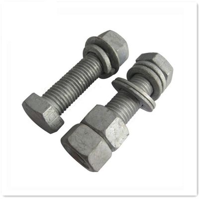 Professional Building Hex Bolts and Nuts Din933/Din931 in Customized Size for Building
