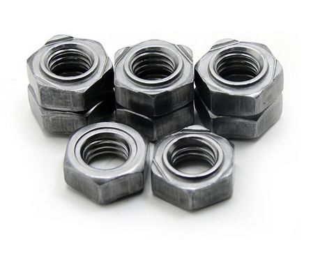 Oxidized Blackened Weld Hexagonal Nut Grade 8.8 For Metric Measurement System