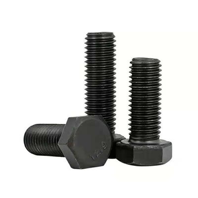 Carbon Steel Zinc Hex Head Fastener DIN933 DIN931 ISO ANSI Bolts and Nuts with M6-M36