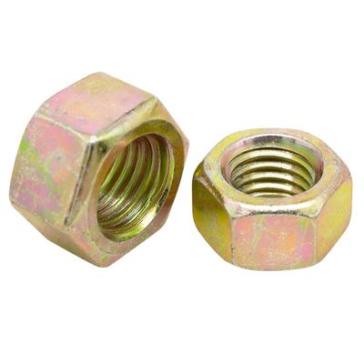 Strength Hex Nut DIN933 Outer Hexagonal Screw Metric Measurement System Plain Finish