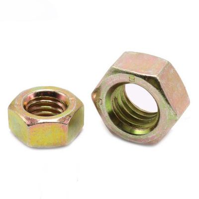 Strength Hex Nut DIN933 Outer Hexagonal Screw Metric Measurement System Plain Finish