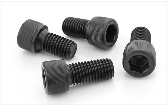 Black Steel DIN 912 12.9 Hex Allen Key Bolt M8 M25 Grade 12.9 Certificate ISO9001