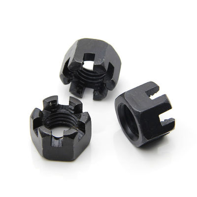 8.8/10.9/12.9 Ect Grade Metric Slotted Nut DIN935 for Strength and Measurement System