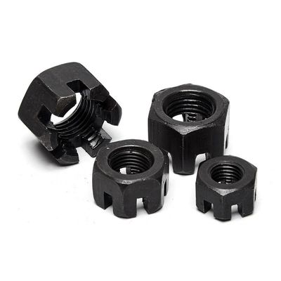 8.8/10.9/12.9 Ect Grade Metric Slotted Nut DIN935 for Strength and Measurement System