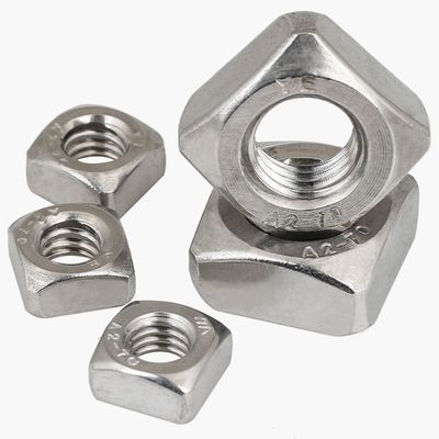 Metric M3-M12 304 Stainless Steel Four Corner Welding Nut DIN928 High Strength Step Welding Bolt