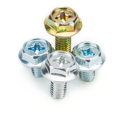 Plain Finish M8 Flange Titanium Bolts Perfect for in Various Industrial Machines