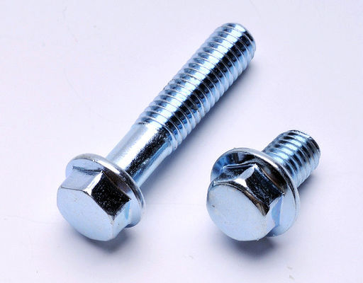 Plain Finish M8 Flange Titanium Bolts Perfect for in Various Industrial Machines