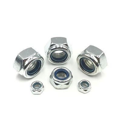 Zinc Plated All Metal Hex Steel Fastener Grade 12.9 Bolt and Nut Lock Nut DIN 980
