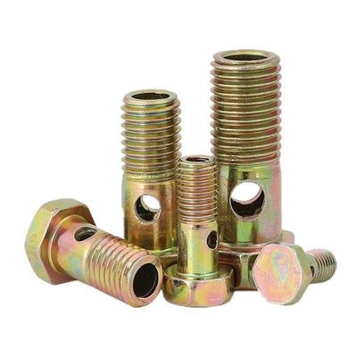 Mechanical M16 Grade 4.8/6.8/8.8 Banjo Bolt Hollow Screw for Automotive Fasteners