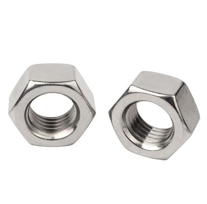Automotive Industry Galvanized White Blue Zinc Plated Hex Nut DIN934 Bolts and Nuts