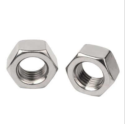 Automotive Industry Galvanized White Blue Zinc Plated Hex Nut DIN934 Bolts and Nuts