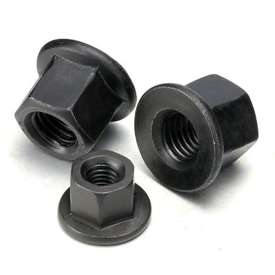 M10-M30 Hexadecimal Flange Thickening Nut with Pad Plate ISO9001 Certified Zinc Nut