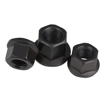 M10-M30 Hexadecimal Flange Thickening Nut with Pad Plate ISO9001 Certified Zinc Nut