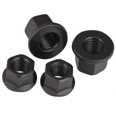 M10-M30 Hexadecimal Flange Thickening Nut with Pad Plate ISO9001 Certified Zinc Nut