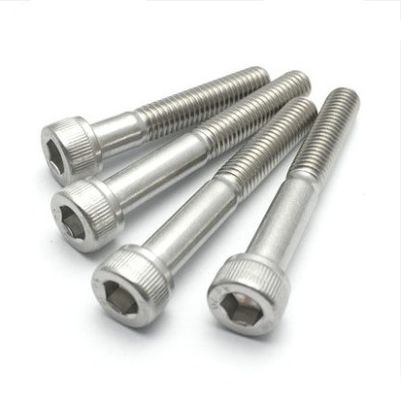 DIN912 Standard Plain Finish Hexagon Socket Head Cap Screw Bolt M2 M2.5 M3 M4 M5 M6 M8