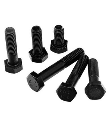 Grade 10.9 M8x50 Bolts and Nuts with Black Finish Din933 Galvanized 48 Steel Hex Bolt