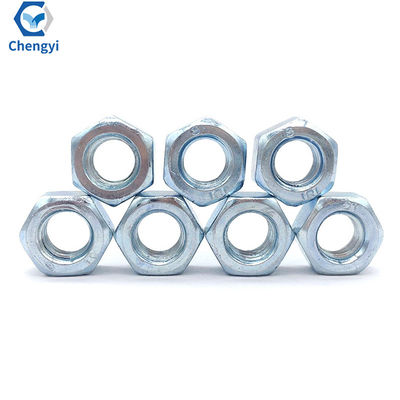 M10 DIN 934 Finish ZINC PLATED Hex Nuts M6-M36 Class 4.8 8.8 10.9 12.9 for Building