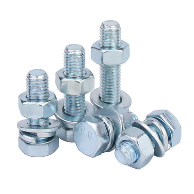 DIN 933 HDG Full Threaded Hex Bolt for Industrial Grade 4.8/8.8/10.9/12.9
